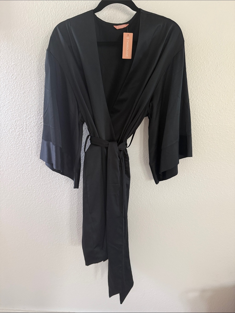 ThirdLove Black Kimono Robe